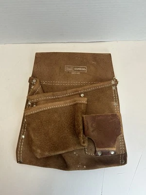 Vintage Sears Craftsman Leather Tool Pouch  - Image 1 of 4