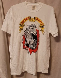 Unisex Comfort Colors Heavyweight T-Shirt Size M Golden Pony 10th Harrisonburg - Picture 1 of 4