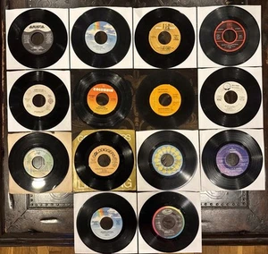 14 Lot VTG 45 Set: Classic Pop Blues Folk Southern Hard Boogie Garage Yacht Rock - Picture 1 of 10