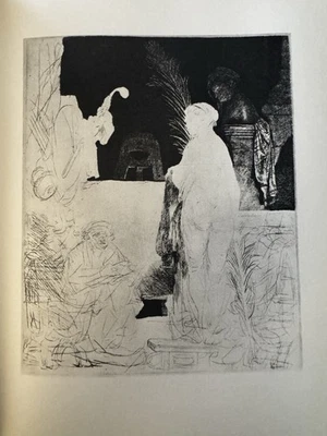 “El artista dibujando a partir de un modelo” de Rembrandt. Solo impresión Foto 1 de 2