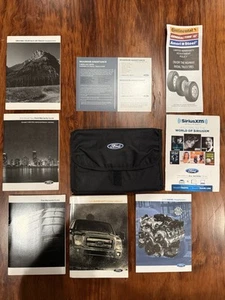 2016 FORD F150 OWNERS MANUAL PLATINUM XLT LARIAT KING RANCH LIMITED XL T V8 V6 - Picture 1 of 1