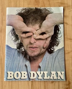 Libro de programa de conciertos/giras Bob Dylan 1978 código de leyenda del rock and roll - Imagen 1 de 7