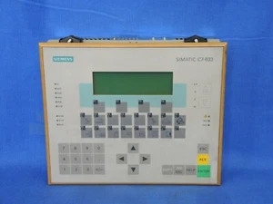 Siemens 6ES7633-2BF02-0AE3 Simatic C7-633 DP Operator Panel 4 line text display - Picture 1 of 6