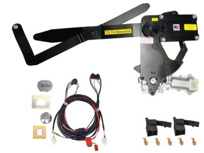 1970-1974 Ford Maverick Front Doors Power Window Kit with FTFG Switches for Door Foto 1 de 4