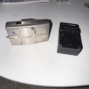 Konica Minolta DiMAGE G600 6.0MP Digital Camera - Silver - Picture 1 of 11