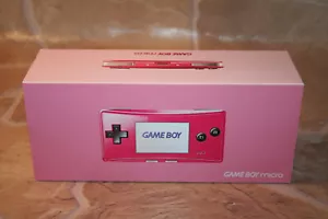 NINTENDO GAME BOY MICRO HAND KONSOLE IN PINK , NEU OVP , #2 - Bild 1 von 8