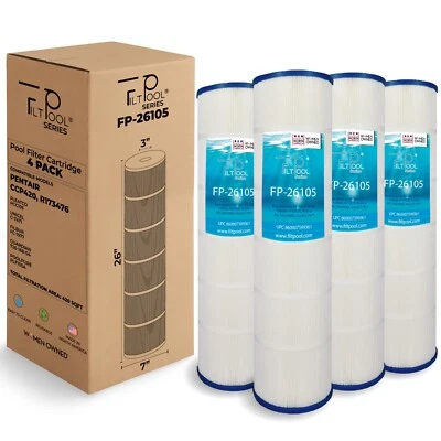 FP-26105 Pool Filter replaces Pentair CCP420, R173476, Clean Plus 420, 4Pack - Image 1 of 4