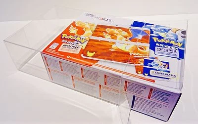5PC Box Protector For POKEMON NINTENDO 3DS 20th ANNIVERSARY Clear Display Case - Image 1 of 4