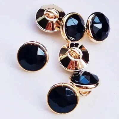 20X 10mm Crystal Rhinestone Buttons DIY with Shank for Shirt Button Sewing Craft - Image 1 of 4