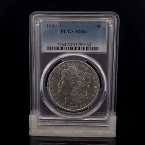 1900 MS63 PCGS Morgan Dollar Silver Coin Bullion $1 One Liberty Round Eagle - Picture 1 of 2