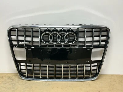 LEIA! !  10-15 Audi Q7 Quattro grade dianteira dianteira superior fabricante de equipamento original - Imagem 1 de 4