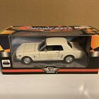 ShowCasts Collection 1964 1/2 Ford Mustang White Hardtop Diecast 289 V8