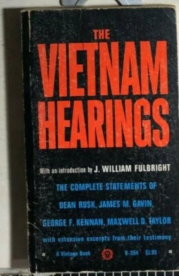THE VIETNAM HEARINGS (1966) Vintage Books paperback 1st - Image 1 of 4