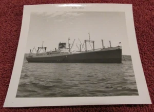 1958 Fotografia d'epoca del presidente delle S.S. Polk attraccato ad Acapulco da album marinai - Foto 1 di 1