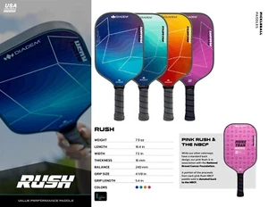 Rush Pickleballschläger Diadem - Bild 1 von 15
