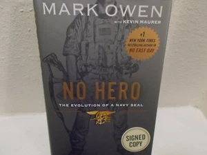 Mark Owen Autographed No Hero c. 2014 Hard Cover Book - Picture 1 of 4