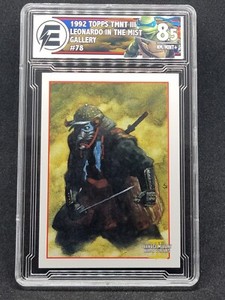 1992 Topps Teenage Mutant Ninja Turtles III Leonardo #78 Graded Electric 8.5