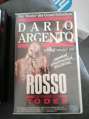 VHS RARITÄT: DARIO ARGENTO´S  ROSSO - DIE FARBE DES TODES (1975) - Bild 1 von 4