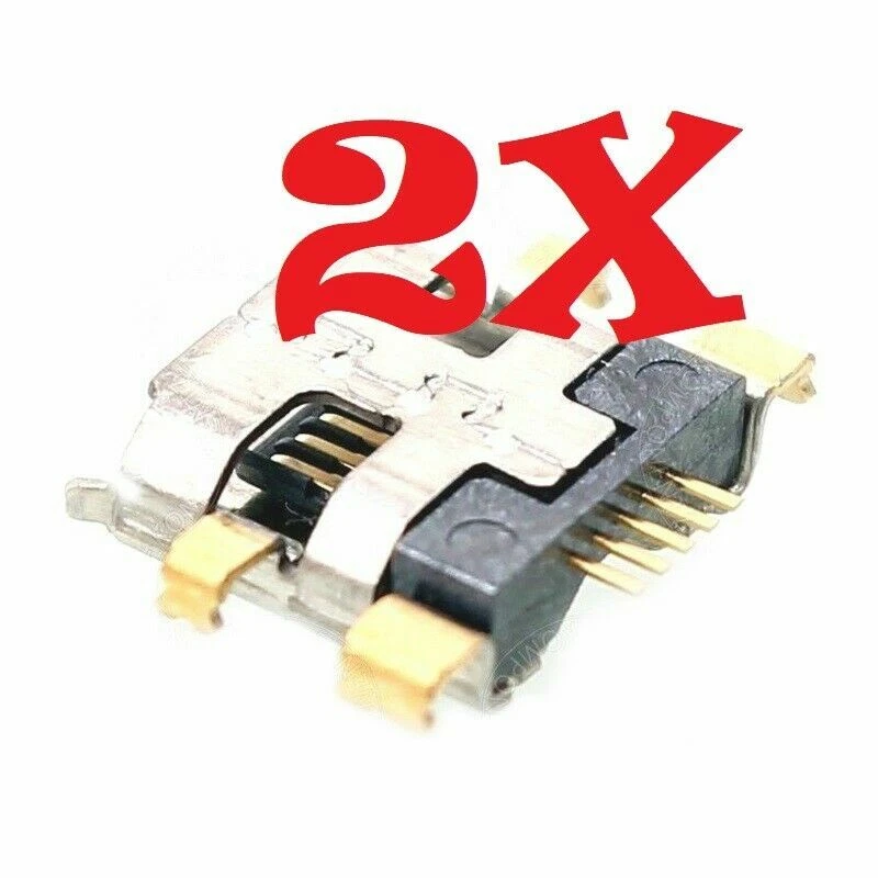 2X Asus Google Nexus 7 1er 2do Cargador USB Micro Puerto de Carga Conector Dock  Foto 1 de 1