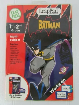 Batman Leap Frog LeapPad 1st - 2nd Grade Multi Subject NEW 2004 - Image 1 of 4