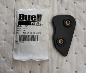 CUBIERTA DE INSPECCIÓN DE CADENA PRIMARIA BUELL 34763-02 RAYO DE EXPLOSIÓN XB9 XB12 - Imagen 1 de 4