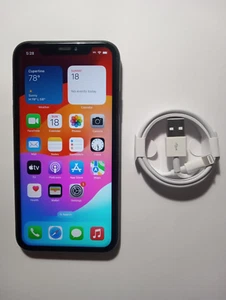 Boost Mobile Prepaid Apple iPhone XR Smoke Gray 64GB Smartphone Cell Phone - Afbeelding 1 van 4