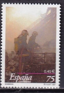 ESPAÑA - 2001 -  Cuerpo de Bomberos -  Edifil  3777 - MNH - Imagen 1 de 1