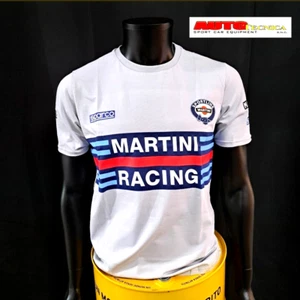 T-SHIRT GRÖSSE S M L XL MODELL SPARCO MARTINI RACING FARBE GRAU SHIRT - Bild 1 von 4