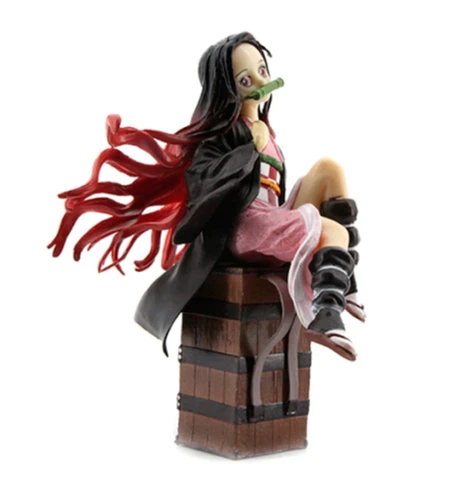 NO Box Kamado Nezuko Figure 5.8" Anime Figure Model Cute PVC Collectible Toy Cover