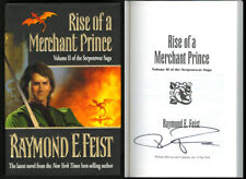 Raymond Feist SIGNED AUTOGRAPHED Rise of a Merchant Prince HC 1st Edition 1st Pr