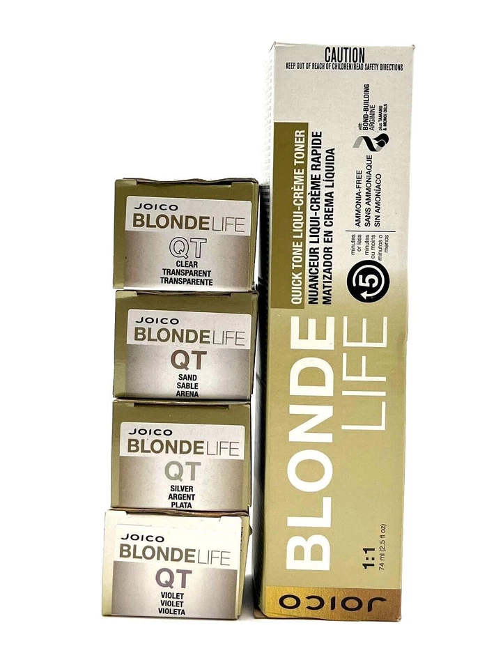 Tónico crema líquida Joico BlondeLife Quick Tone 2,5 oz elige el tuyo Foto 1 de 1