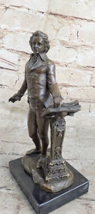 Thomas Jefferson Library Style Art Bust Statue Sculpture by Milo 8.5" Tall Deal - Picture 1 of 10