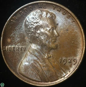 1929-P Lincoln Wheat Cent- Uncirculated Details - Picture 1 of 2