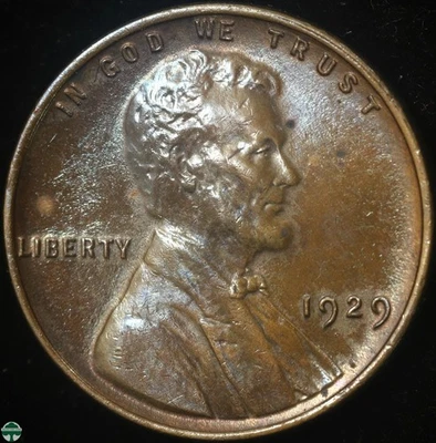 1929-P Lincoln Wheat Cent- Uncirculated Details - Image 1 of 2