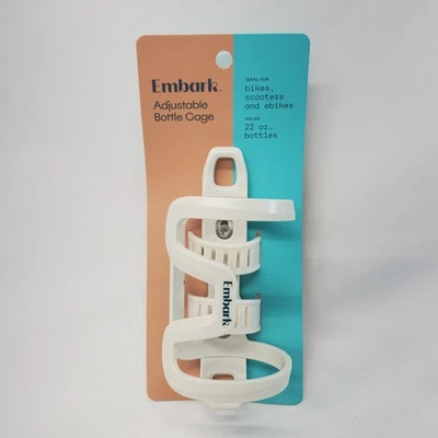 Embarque nuevo 22 OZ. Jaula Botella Ajustable Reversible Bicicletas Scooters Ebikes Foto 1 de 4