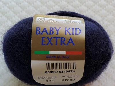 Filatura Di Crosa Golden Line Baby Kid Extra 80% Mohair 20% Polyamide 25g 268 yd - Image 1 of 4