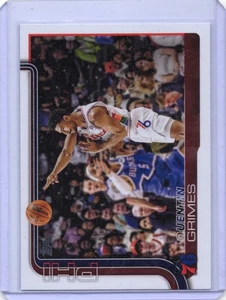 2025-26 Topps Basketball - Quentin Grimes #25 Philadelphia 76ers  - Picture 1 of 2