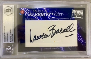 2024 Historic Autographs Celebrity Signature Cut Lauren Bacall Beckett Authentic - Bild 1 von 2