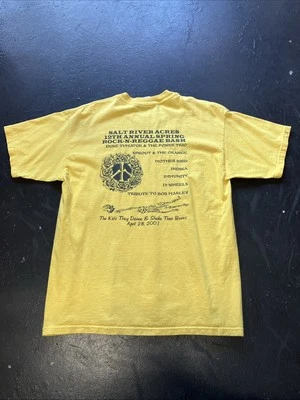 Винтажная футболка 2001 Salt River Rock N регги музыкальный фестиваль округ Мидленд Мичиган L - Изображение 1 из 4