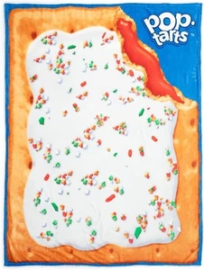 POP TARTS Frosted Strawberry Comfort Blanket NEW - Picture 1 of 1