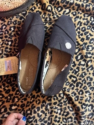 Zapatos Toms clásicos de lona para mujer de lona Foto 1 de 4