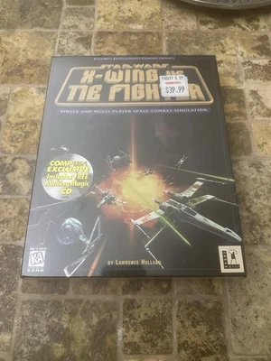 Star Wars X-Wing Vs TIE Fighter PC Factory Sealed Comp USA Exclusive CD 1997 NM+ - Image 1 of 4
