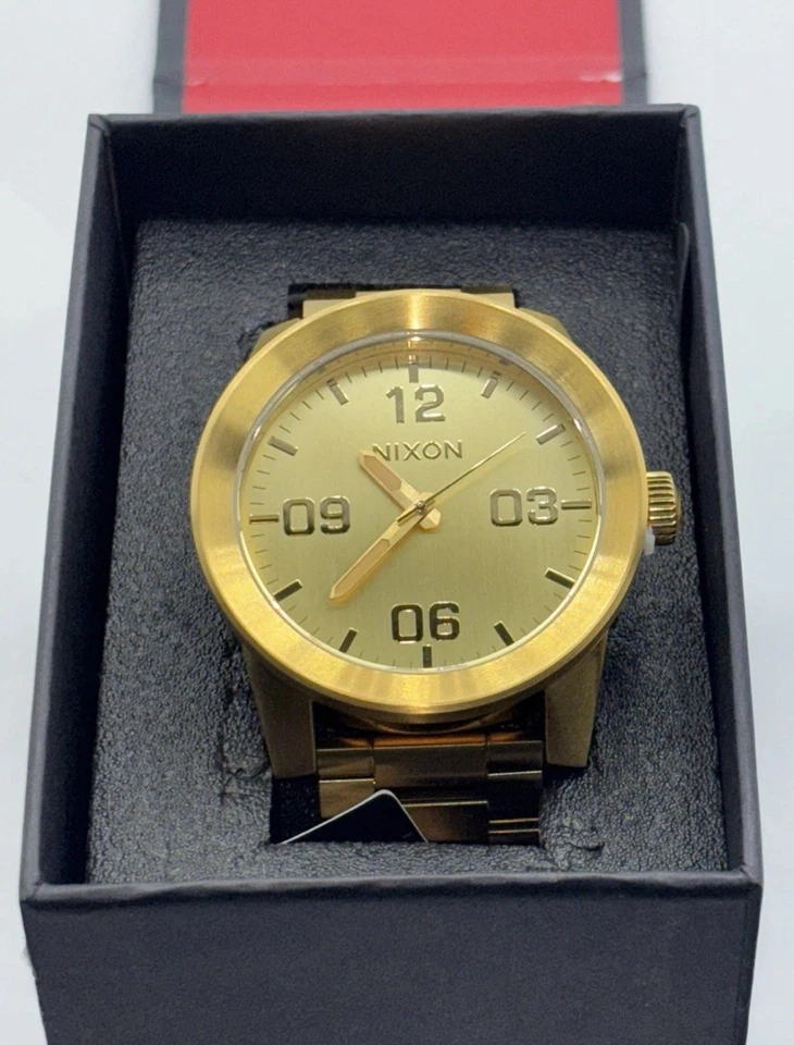 Nixon Corporal SS Todo Dorado A346-502-00 - Nuevo con Caja Foto 1 de 1