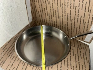 Chefmate Premium Cookware Heavy Weight Copper Bottom 12" Fry Pan Skillet - Picture 1 of 11