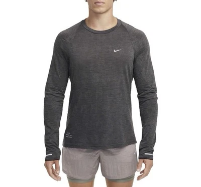 NWT Nike Men’s Running Division Therma-FIT ADV Wool Running Top XXL FZ1125-010 - Image 1 of 4