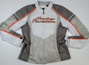Harley Davidson Solarus Mesh Riding Jacket Womens Size Small Zip ●See Notes  - Picture 1 of 10