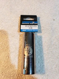 NEW  12-328 Armstrong  1/2"  Drive 7/8"  Deep Socket 12-Point Chrome - Picture 1 of 12