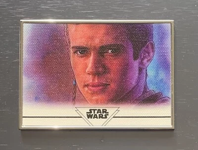 Anakin Skywalker 2021 Star Wars Stellar Reproduction Sketch Bergren  /100 #41 - Image 1 of 3