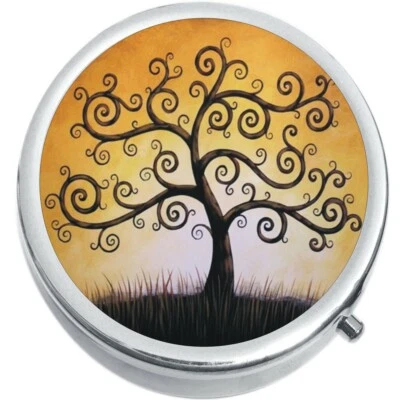 Tree of Life Medicine Vitamin Compact Pill Box - Image 1 of 4