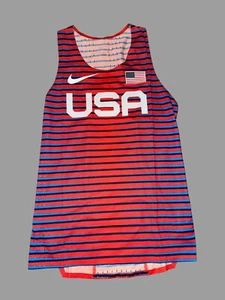 Nike Pro Elite Olympic Team USA Track & Field Singlet Men’s Size Small NWOT - Picture 1 of 4